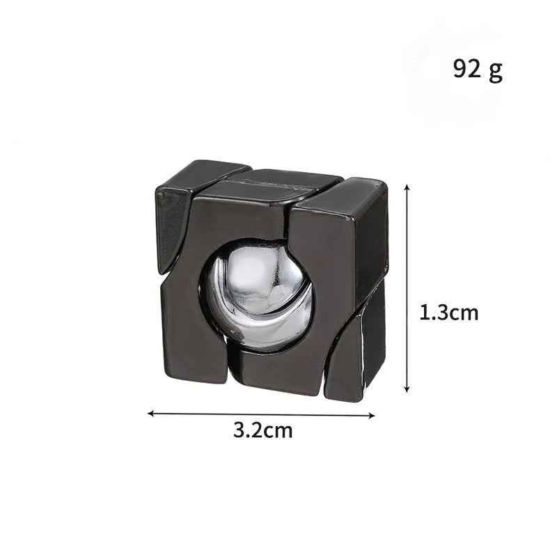 Metal Brain Teaser Puzzle – IQ Challenge Game for Adults & Kids 740 - The Puzzle Mind