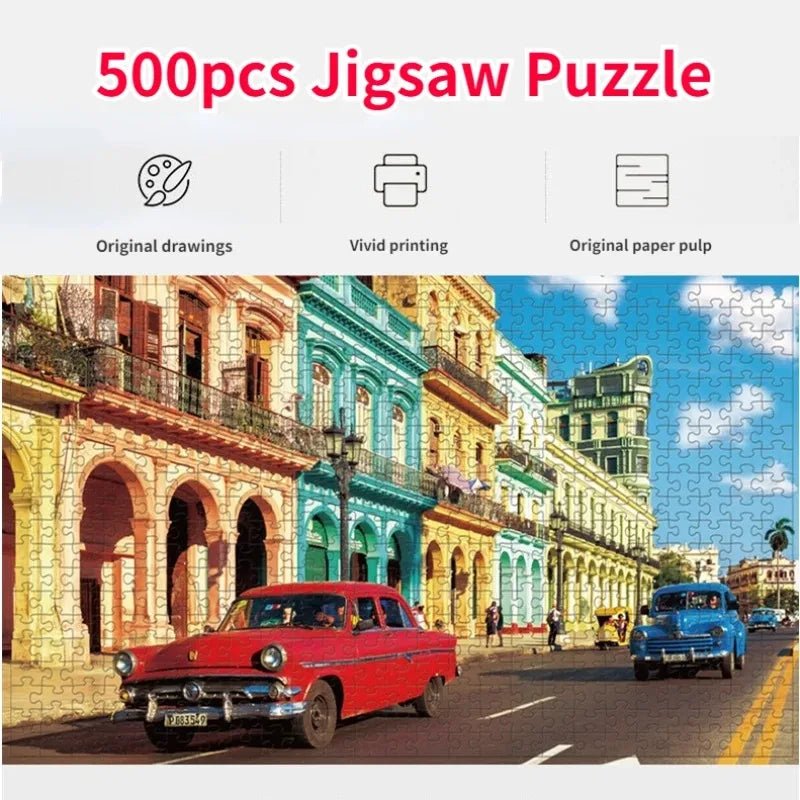 500 Pieces Landscape Jigsaw Puzzle – Challenging Game for Adults 3248 - The Puzzle Mind