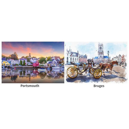 500 Pieces Landscape Jigsaw Puzzle – Challenging Game for Adults 599 - The Puzzle Mind