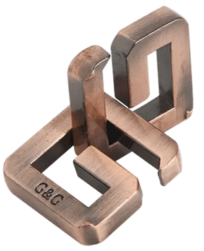Metal Brain Teaser Puzzle – IQ Challenge Game for Adults & Kids 135 - The Puzzle Mind