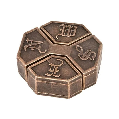 Metal Brain Teaser Puzzle – IQ Challenge Game for Adults & Kids 1776 - The Puzzle Mind