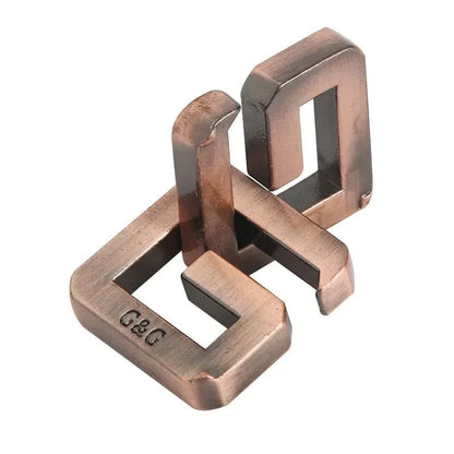 Metal Brain Teaser Puzzle – IQ Challenge Game for Adults & Kids 1776 - The Puzzle Mind