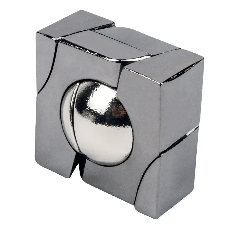 Metal Brain Teaser Puzzle – IQ Challenge Game for Adults & Kids 1776 - The Puzzle Mind