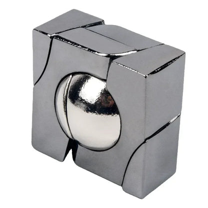 Metal Brain Teaser Puzzle – IQ Challenge Game for Adults & Kids 1776 - The Puzzle Mind