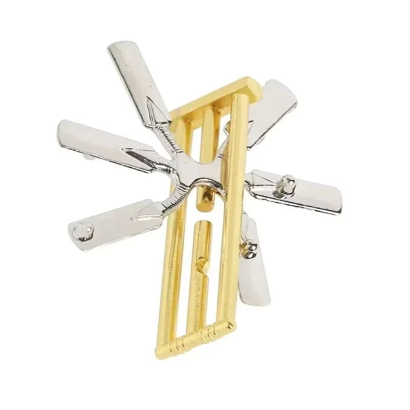 Metal Brain Teaser Puzzle – IQ Challenge Game for Adults & Kids 1776 - The Puzzle Mind