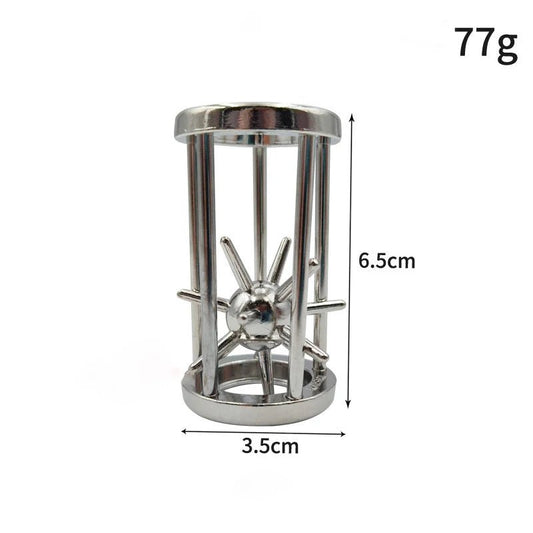 Metal Brain Teaser Puzzle – IQ Challenge Game for Adults & Kids 184 - The Puzzle Mind