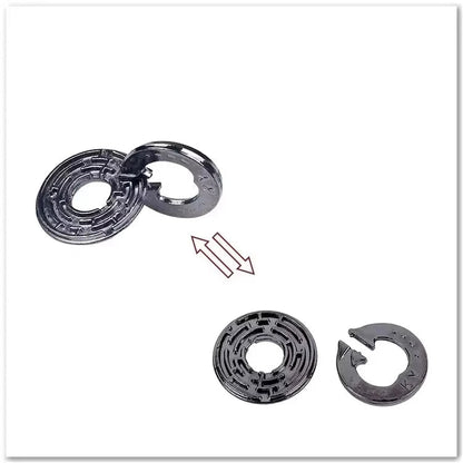 Metal Brain Teaser Puzzle – IQ Challenge Game for Adults & Kids 1874 - The Puzzle Mind