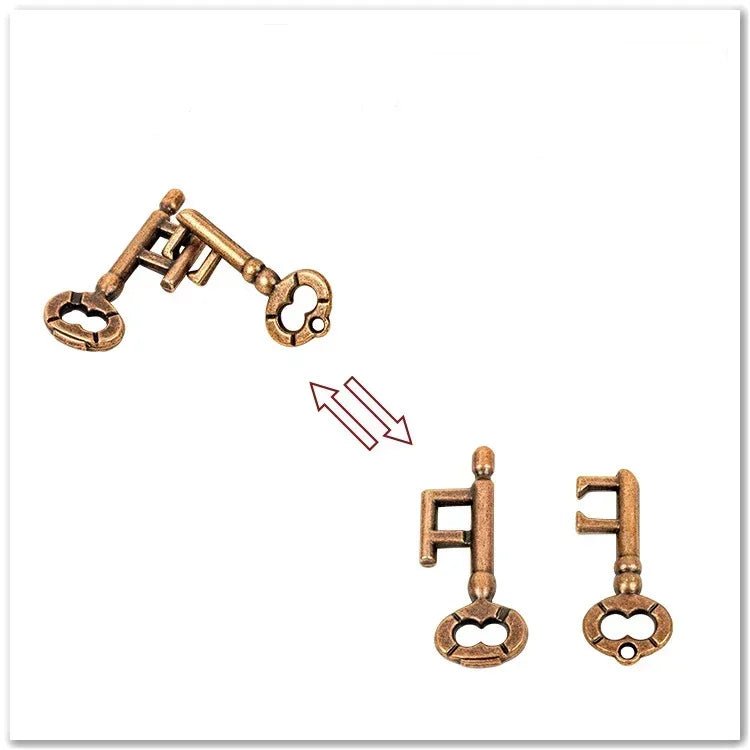 Metal Brain Teaser Puzzle – IQ Challenge Game for Adults & Kids 1874 - The Puzzle Mind