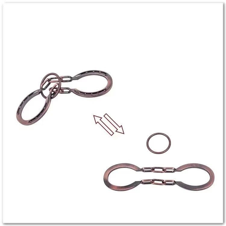 Metal Brain Teaser Puzzle – IQ Challenge Game for Adults & Kids 1874 - The Puzzle Mind