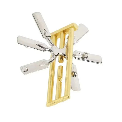 Metal Brain Teaser Puzzle – IQ Challenge Game for Adults & Kids 1874 - The Puzzle Mind