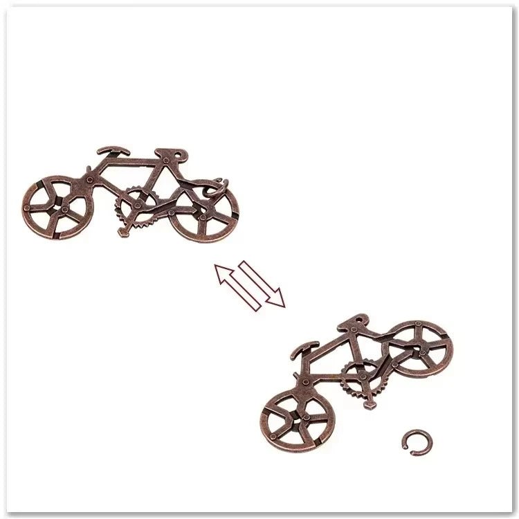 Metal Brain Teaser Puzzle – IQ Challenge Game for Adults & Kids 2266 - The Puzzle Mind