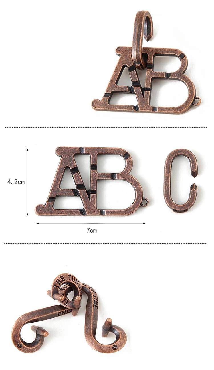 Metal Brain Teaser Puzzle – IQ Challenge Game for Adults & Kids 2266 - The Puzzle Mind