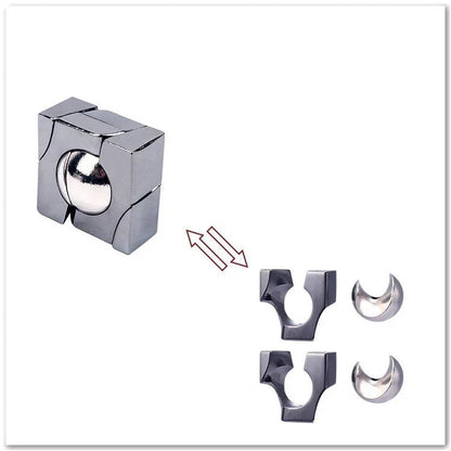 Metal Brain Teaser Puzzle – IQ Challenge Game for Adults & Kids 2266 - The Puzzle Mind