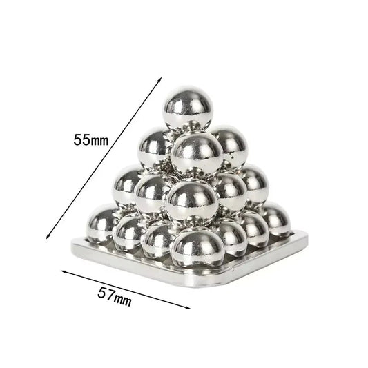 Metal Brain Teaser Puzzle – IQ Challenge Game for Adults & Kids 2413 - The Puzzle Mind