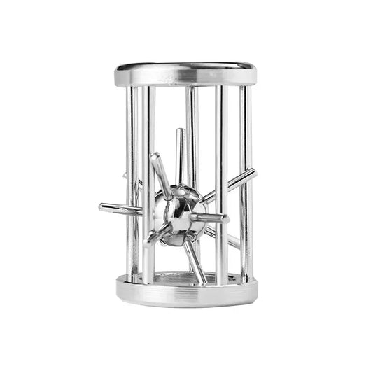 Metal Brain Teaser Puzzle – IQ Challenge Game for Adults & Kids 2609 - The Puzzle Mind
