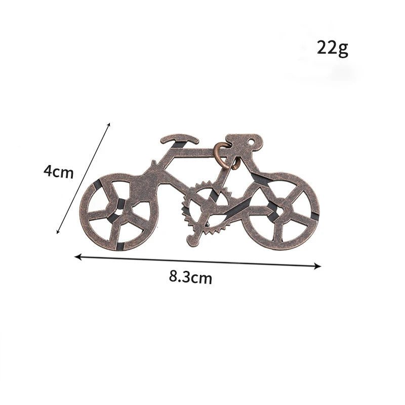 Metal Brain Teaser Puzzle – IQ Challenge Game for Adults & Kids 698 - The Puzzle Mind