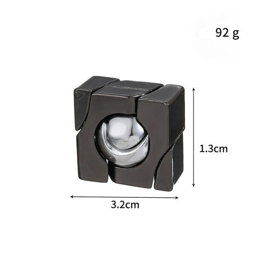 Metal Brain Teaser Puzzle – IQ Challenge Game for Adults & Kids 712 - The Puzzle Mind