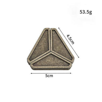 Metal Brain Teaser Puzzle – IQ Challenge Game for Adults & Kids 740 - The Puzzle Mind