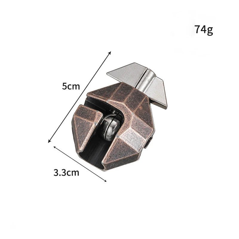 Metal Brain Teaser Puzzle – IQ Challenge Game for Adults & Kids 740 - The Puzzle Mind